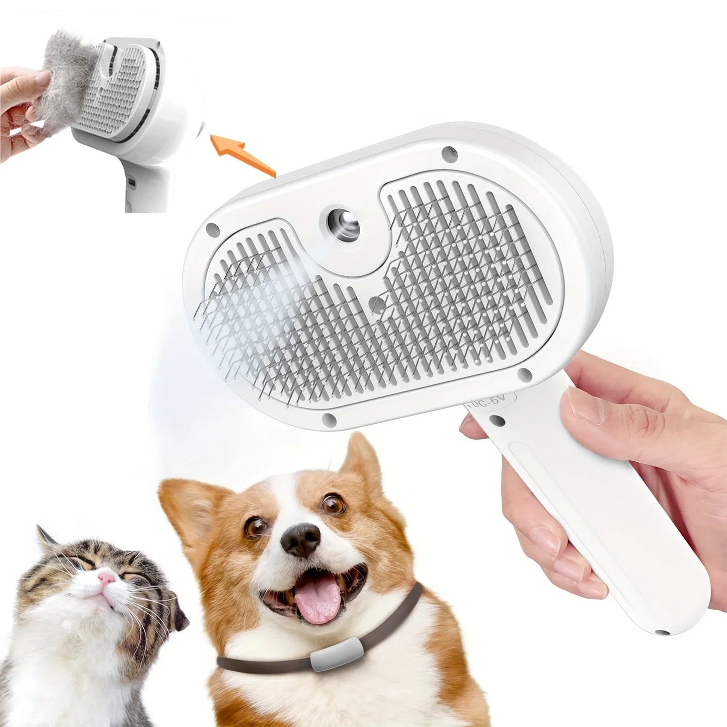 FurBuddy™– The Gentle Grooming Brush Pets Love
